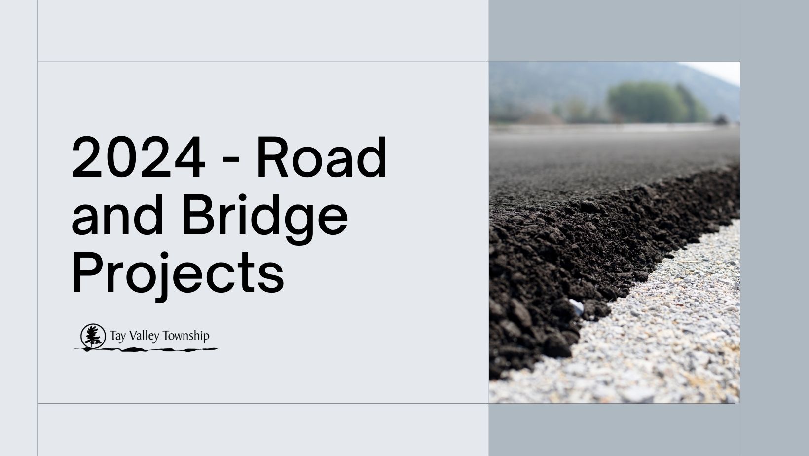 Road and Bridge Update Poster