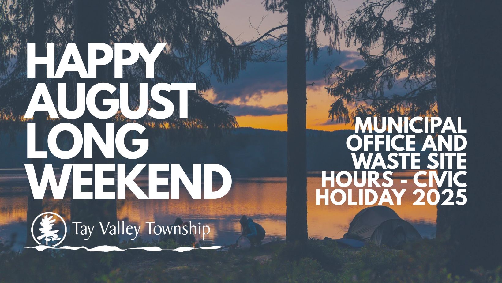 August Long Weekend Poster