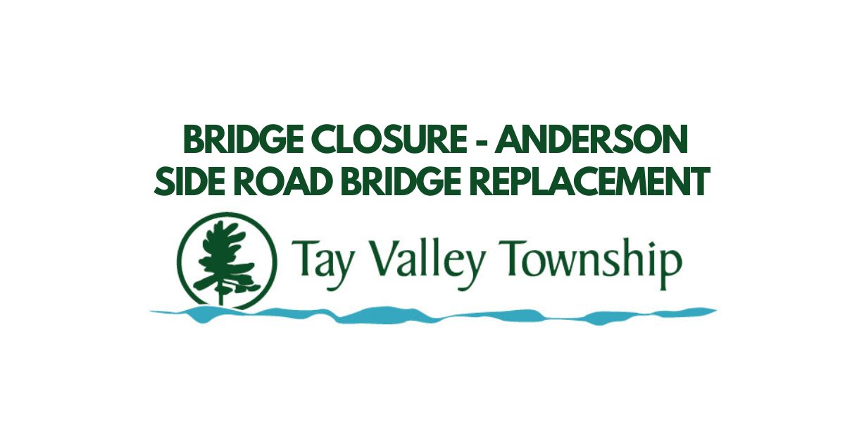 Bridge Replacement Anderson Side Road