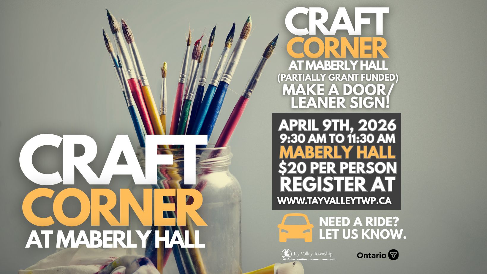 Craft Corner 2026