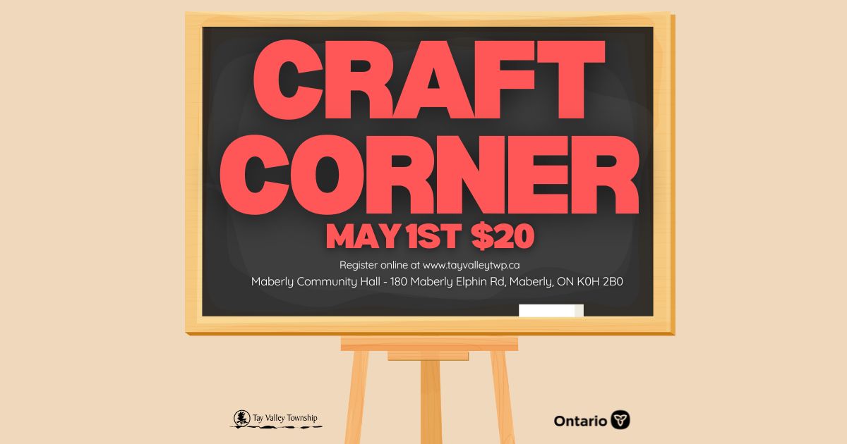Craft Corner Poster