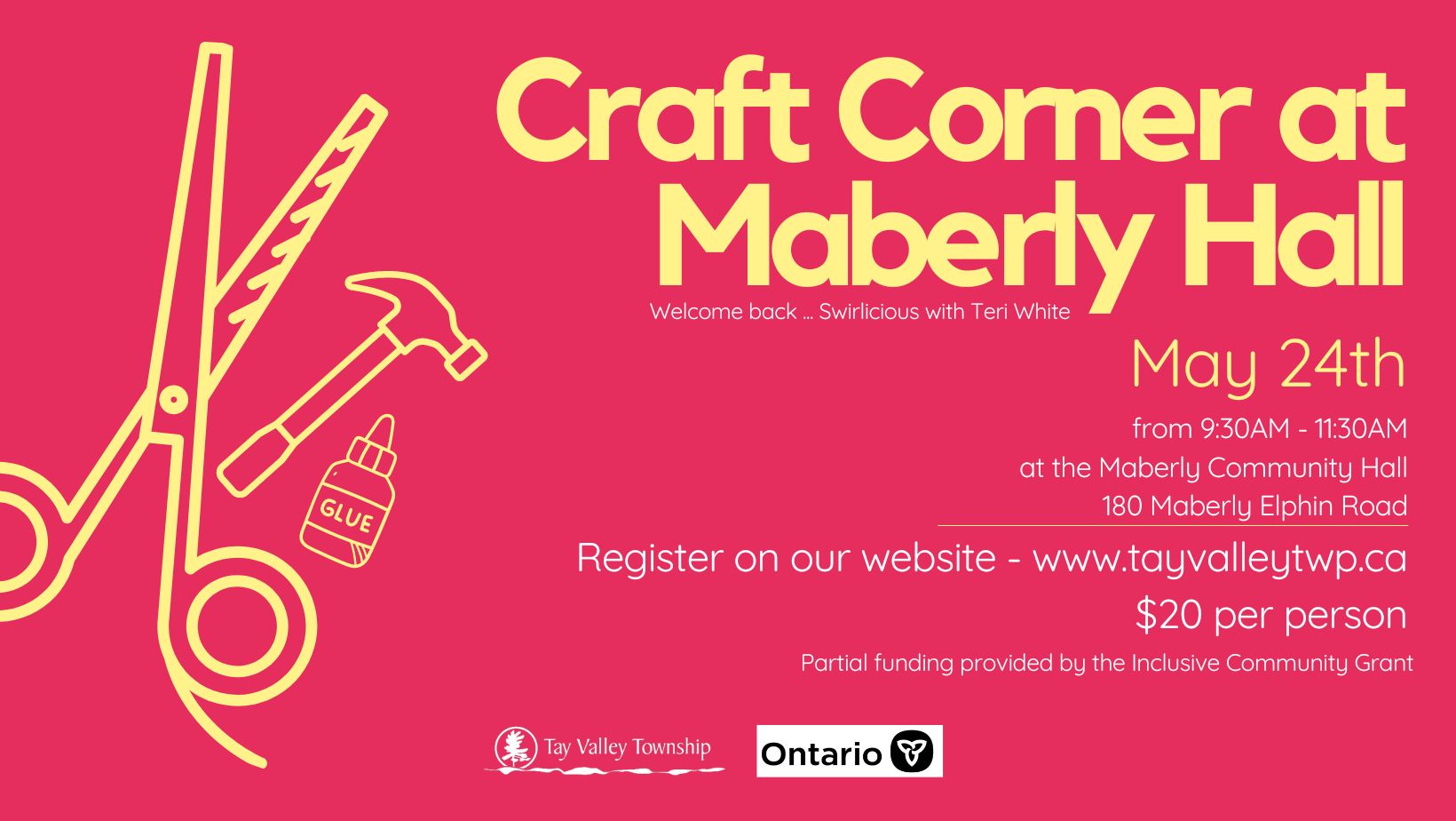 Craft Corner Poster