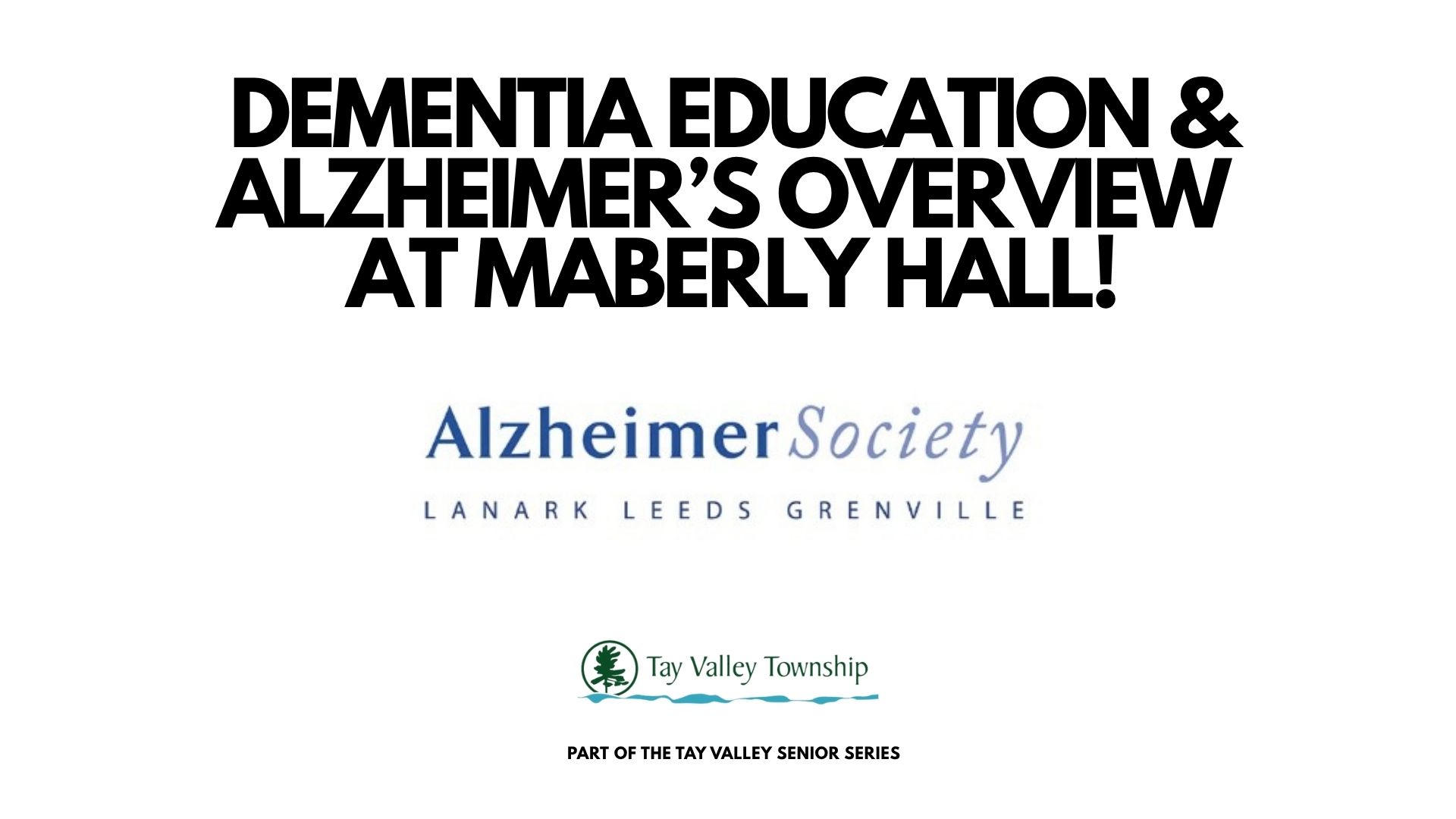 Dementia Info Session