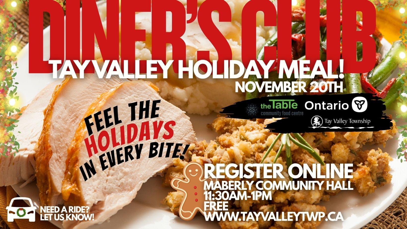 Tay Valley Holiday Meal 