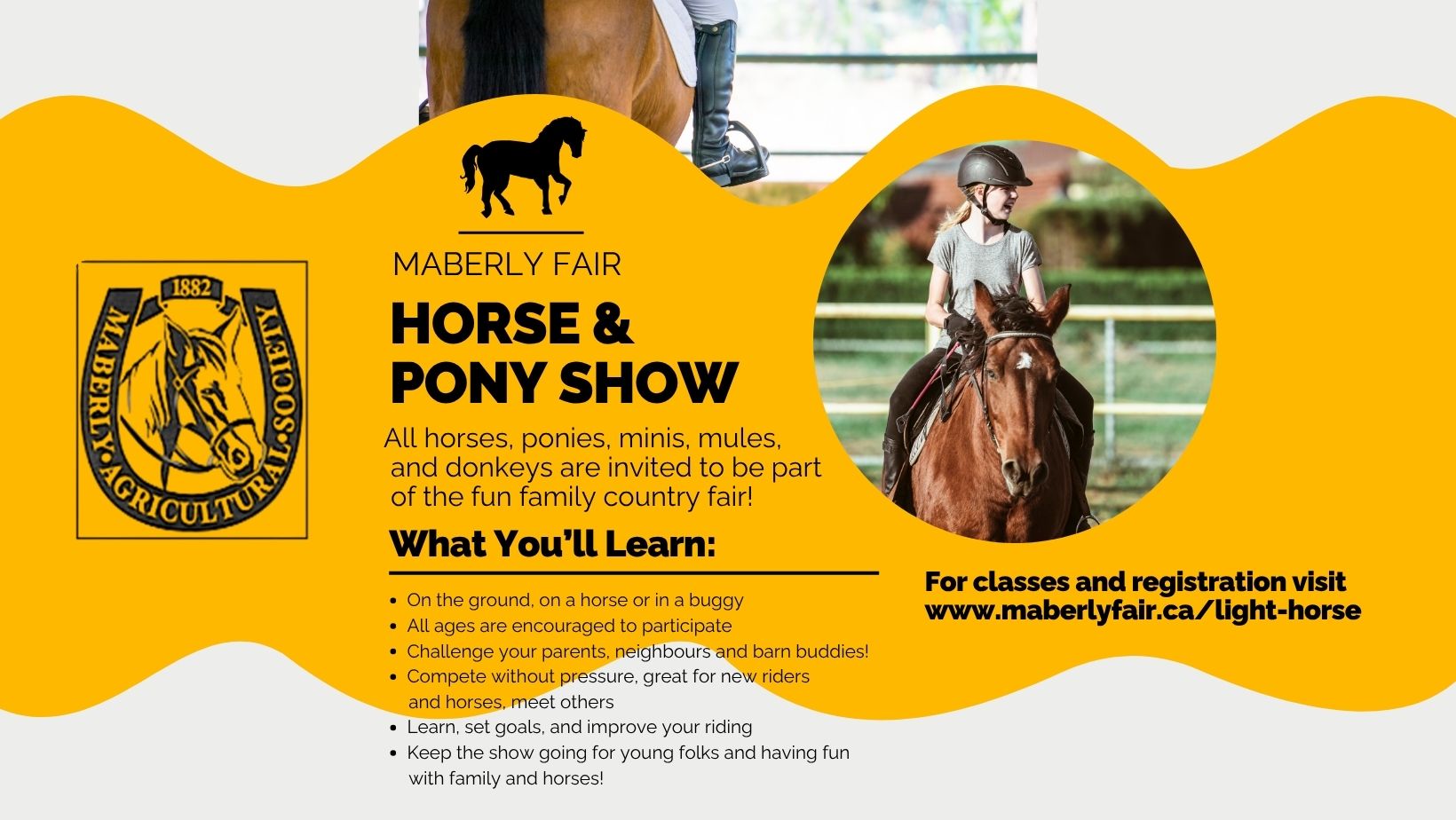 Horse and Pony Show Poster