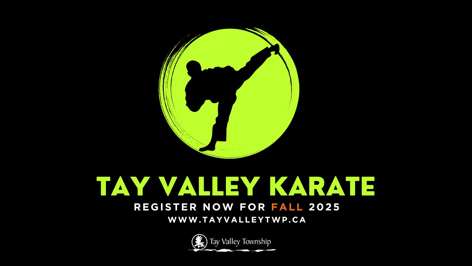 Karate Poster Fall 2025