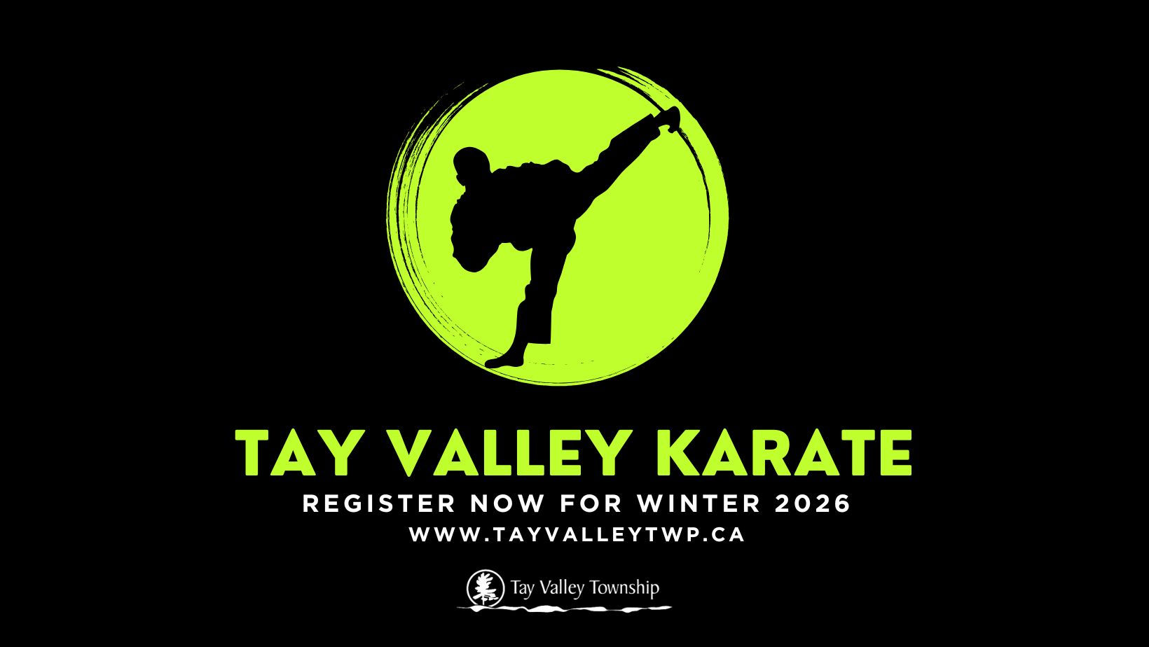 Karate Poster Winter 2026