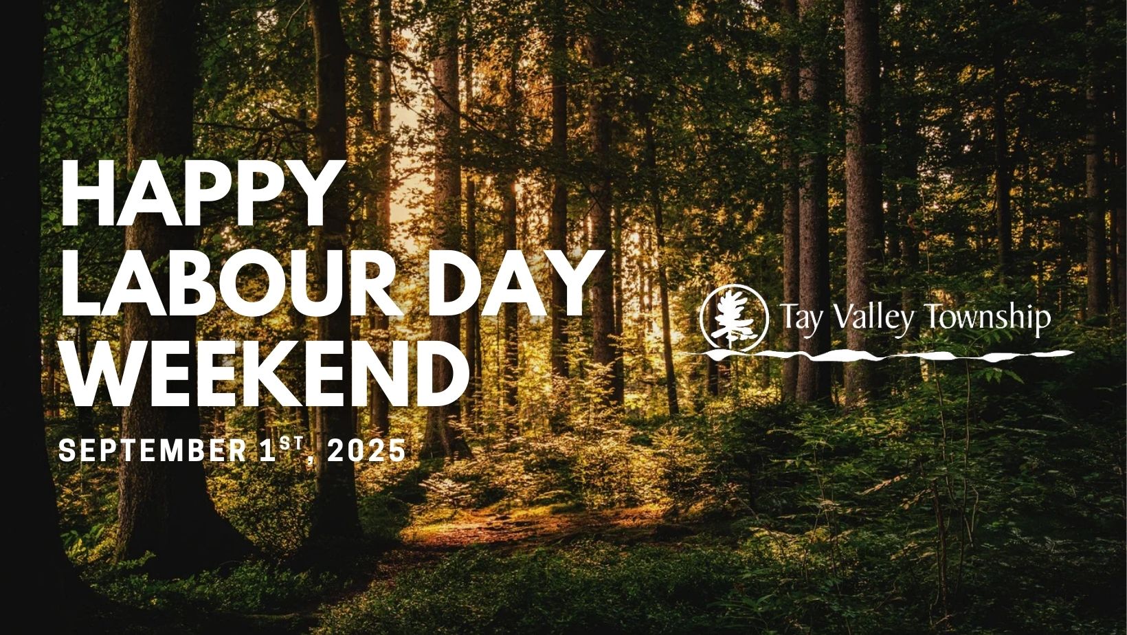 Labour Day Weekend Poster 2025