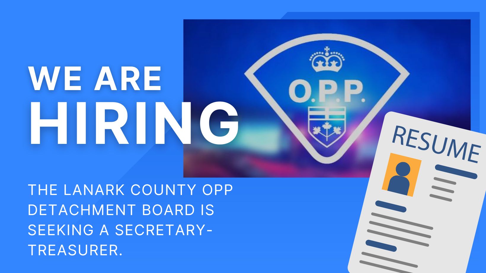 OPP Hiring Poster