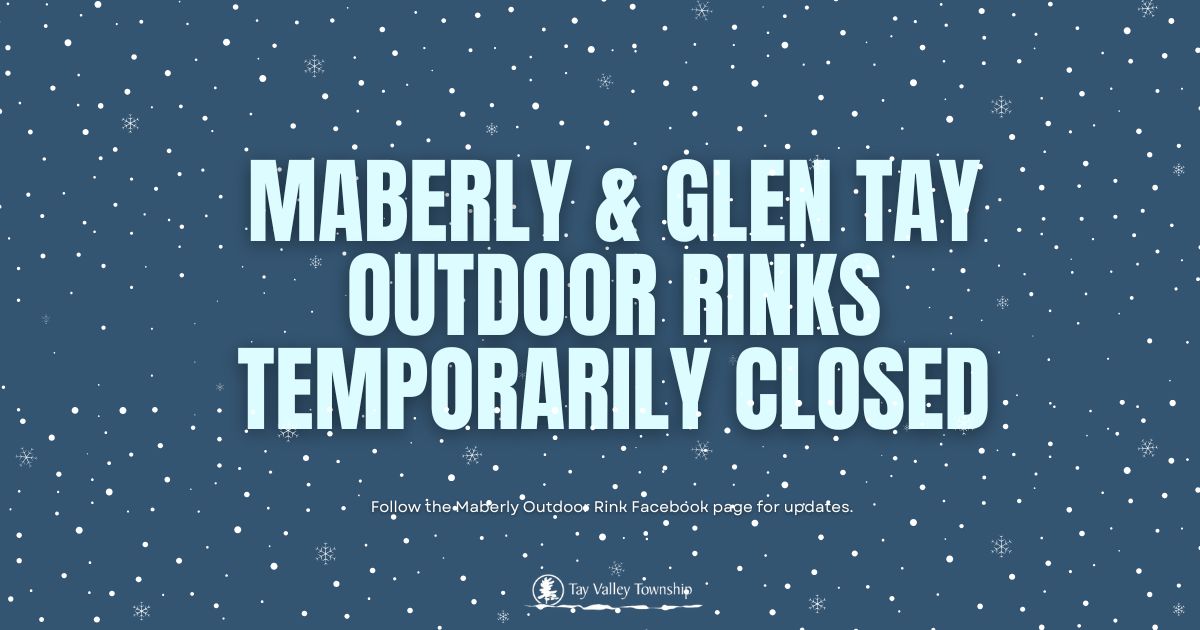 Outdoor Rink Closed Poster 