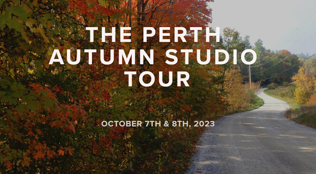 Fall Landscape, Leaves, Studio Tour Poster