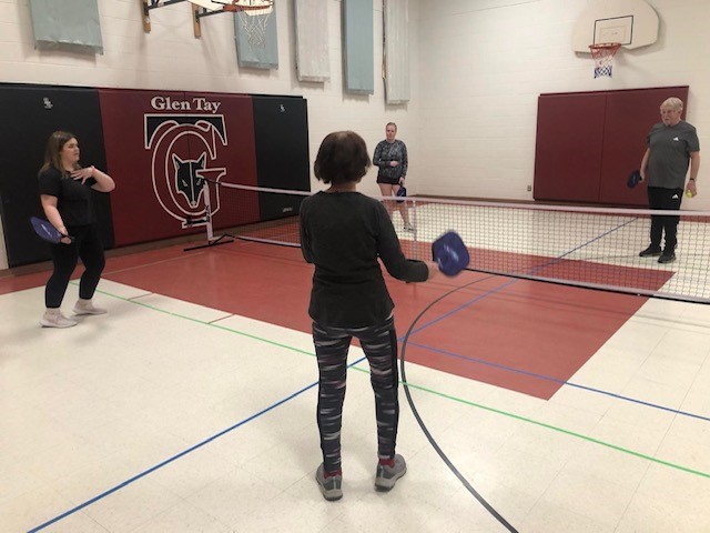 Pickleball at Glen Tay Public Schoo