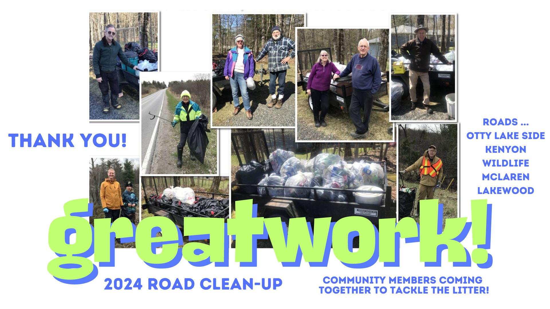 Road Clean Up Poster