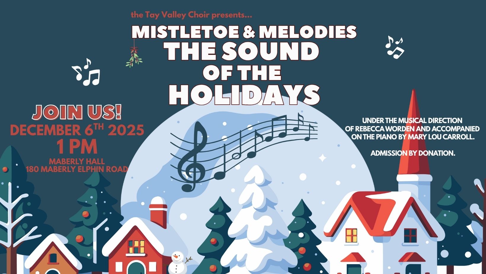 Tay Valley Choir Poster