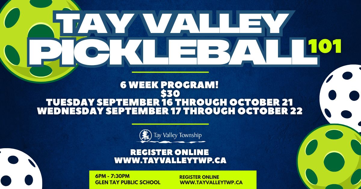 Pickleball 101 Poster 2025
