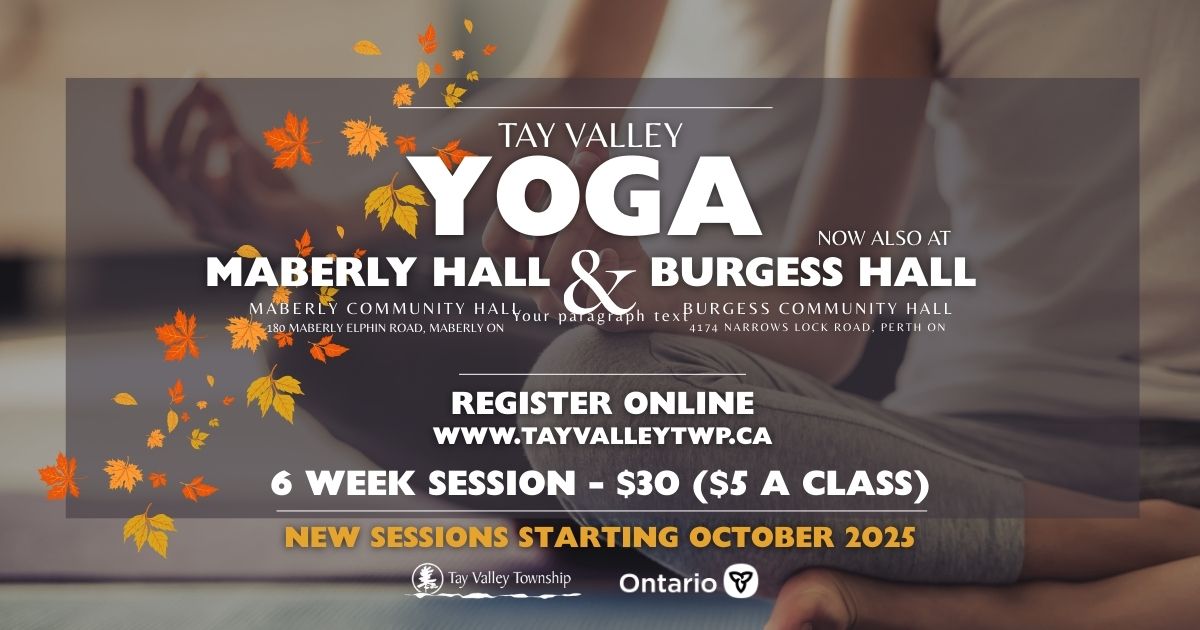 Yoga Poster October 2025