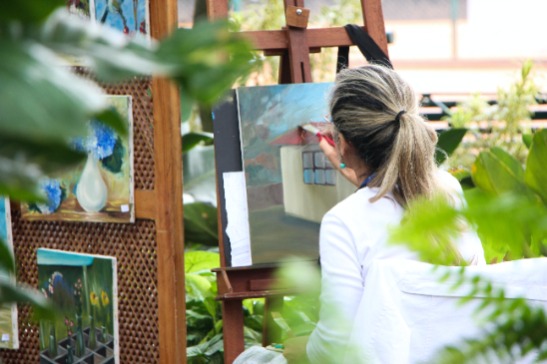 Outdoor Artist Booth