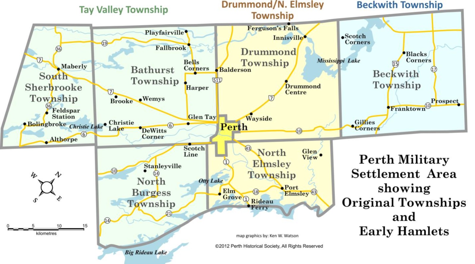 Settlement Area Map