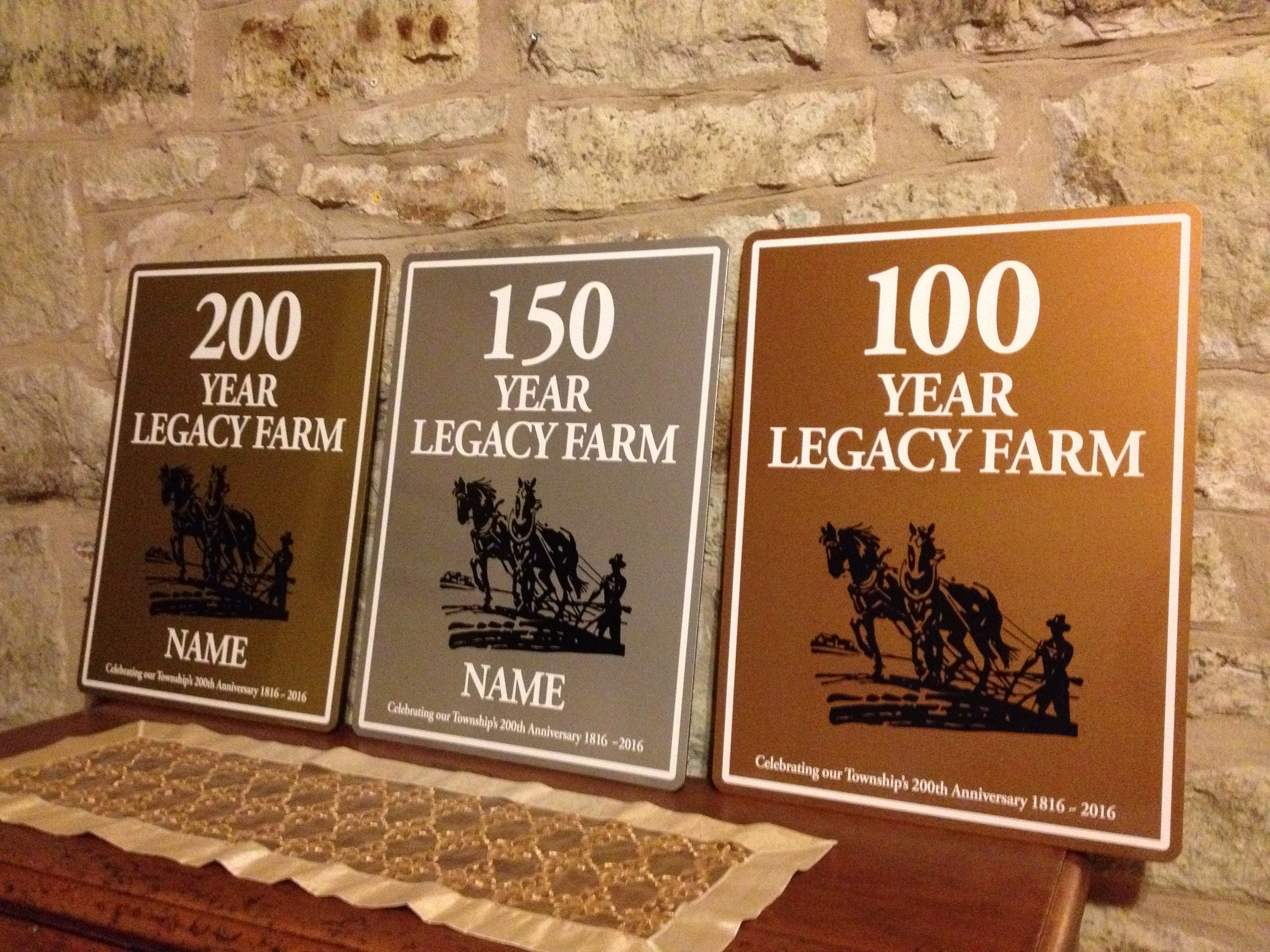 Legacy Farms Signs