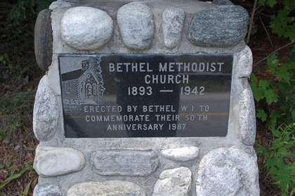 Bethel Methodist Church Monument photo