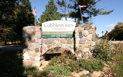 Cobblestones Entrance Sign