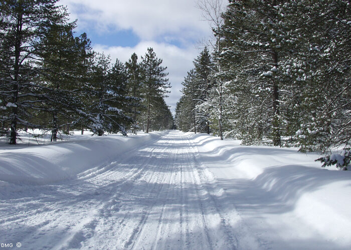 snowmobile trail