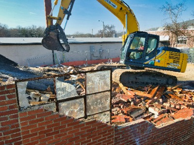 demolition site