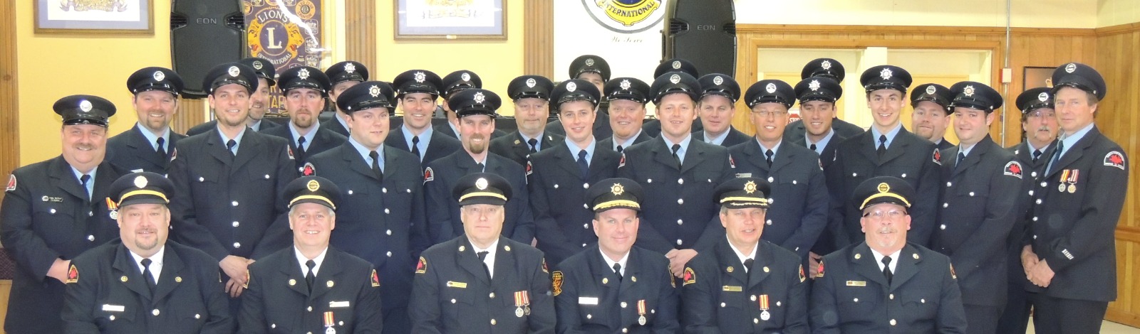 group of firefighters in uniform