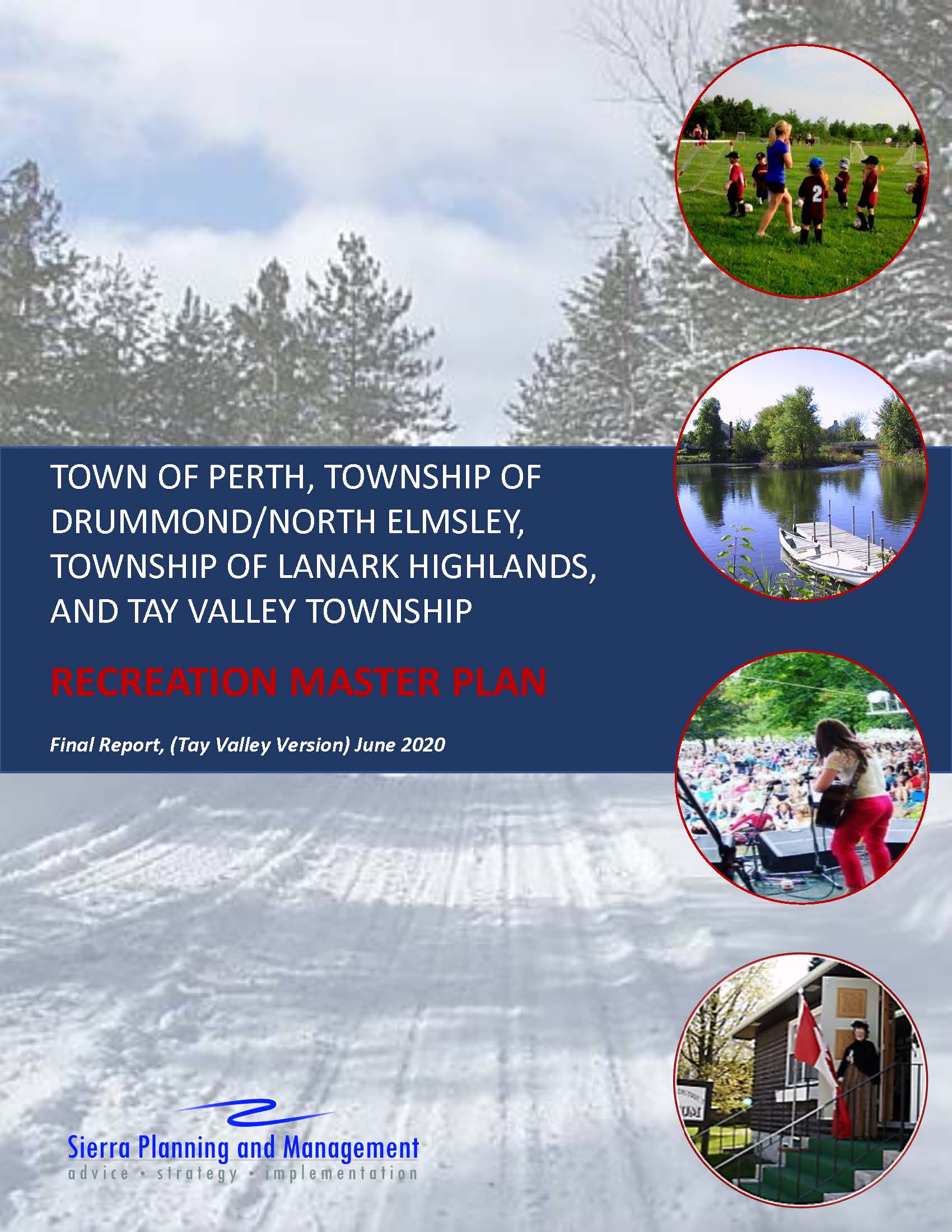 Joint Recreation Master Plan Cover