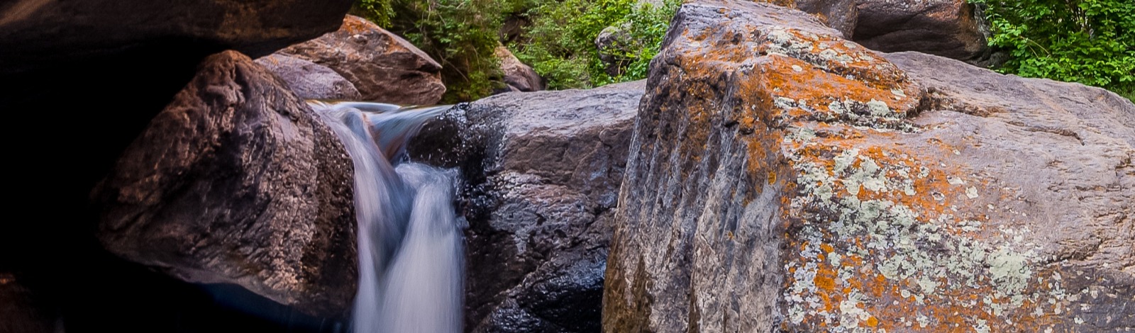 rock waterfall