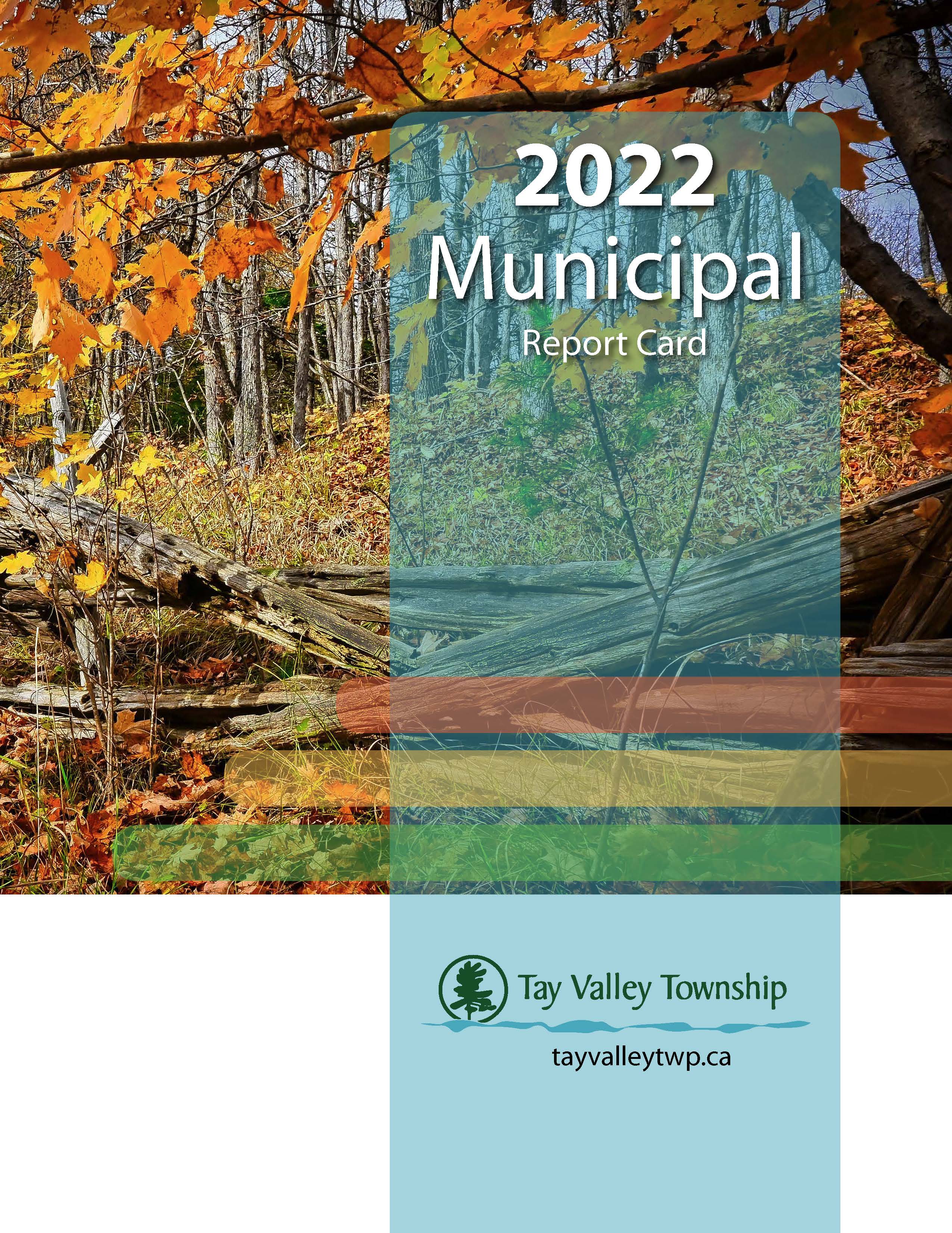 2022 Municipal Report Card Cover