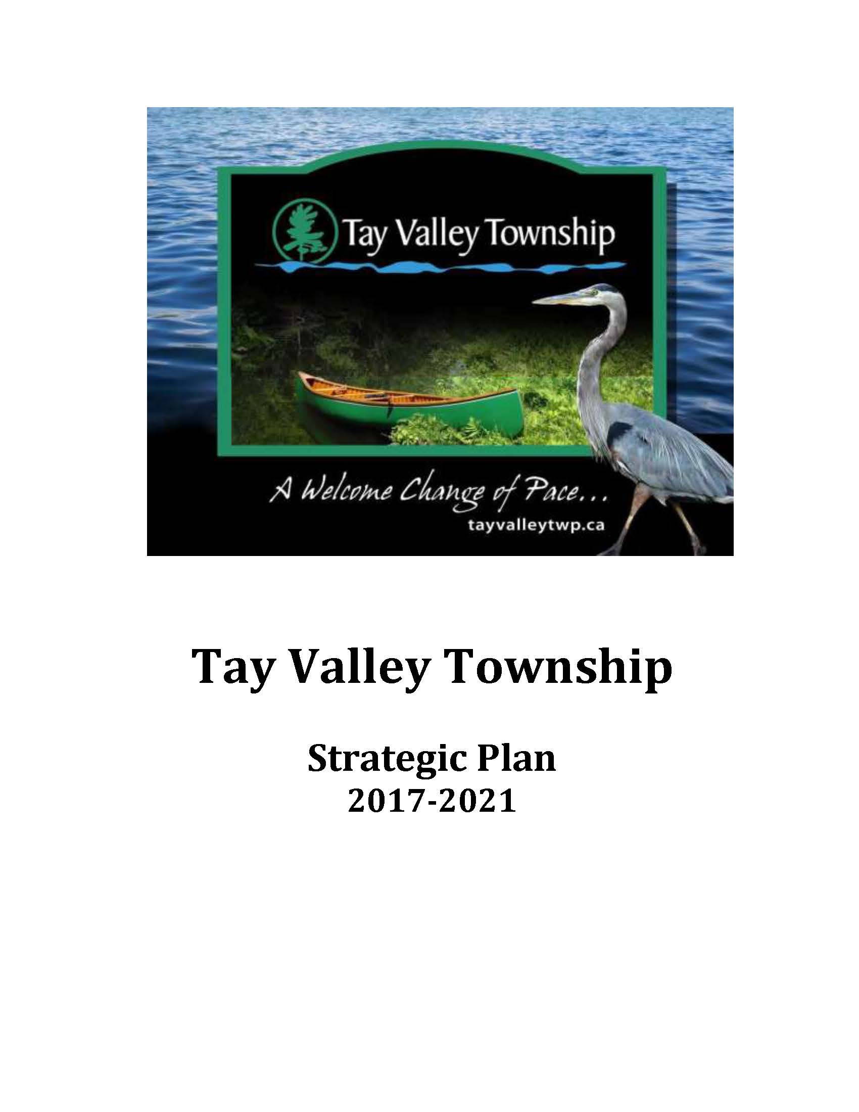 2017-2021 Strategic Plan Cover