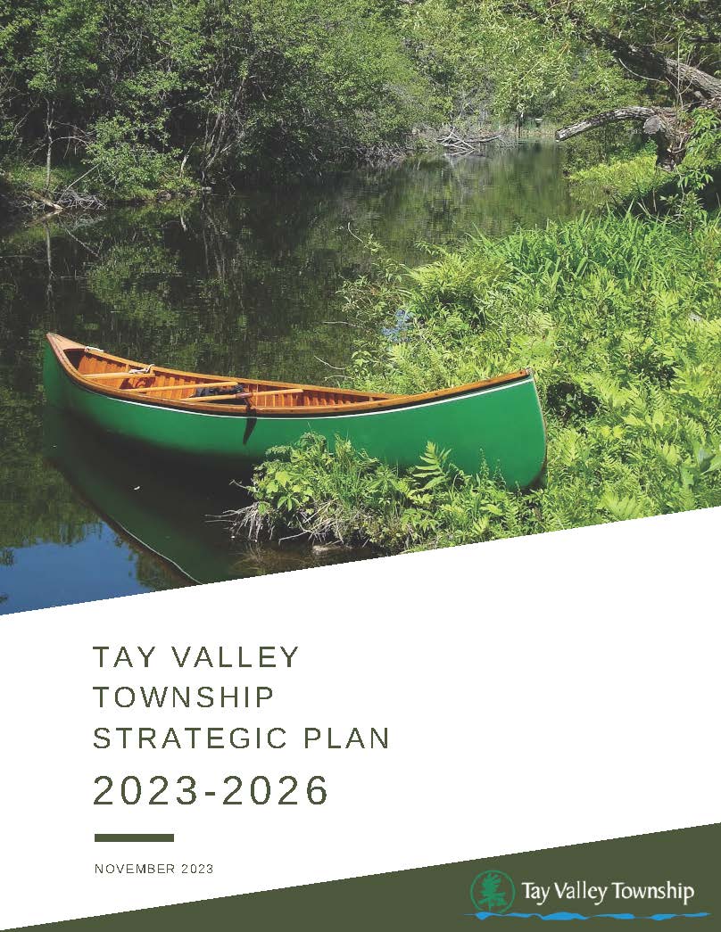 Tay Valley Township 2023-2026 Strategic Plan Cover Page