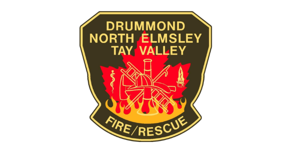 Drummond North Elmsley Tay Valley Fire/Rescue Logo