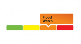 Flood watch level orange