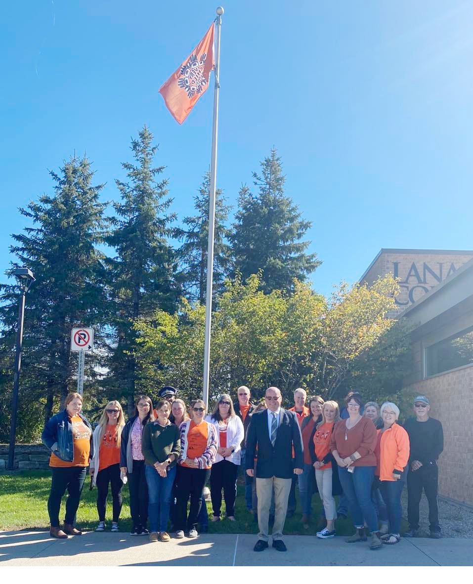 Lanark County Truth and Reconciliation Flag Ceremony