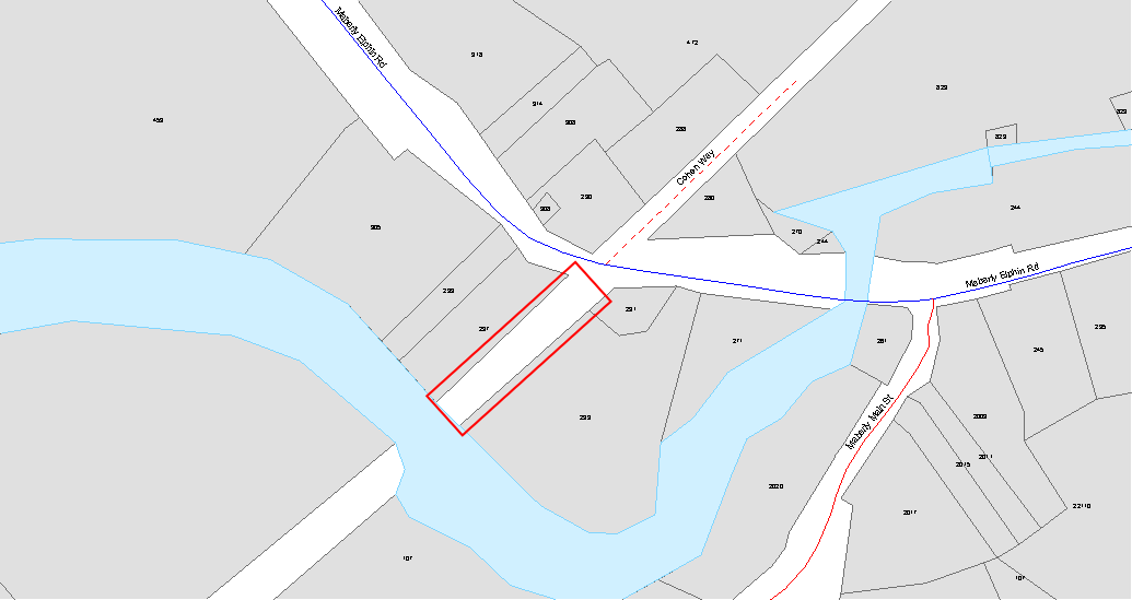 Location Map of Maberly Fall River Park