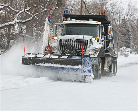 Snow Plow Truck